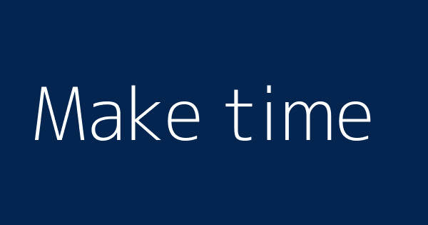 Make time meaning soakploaty